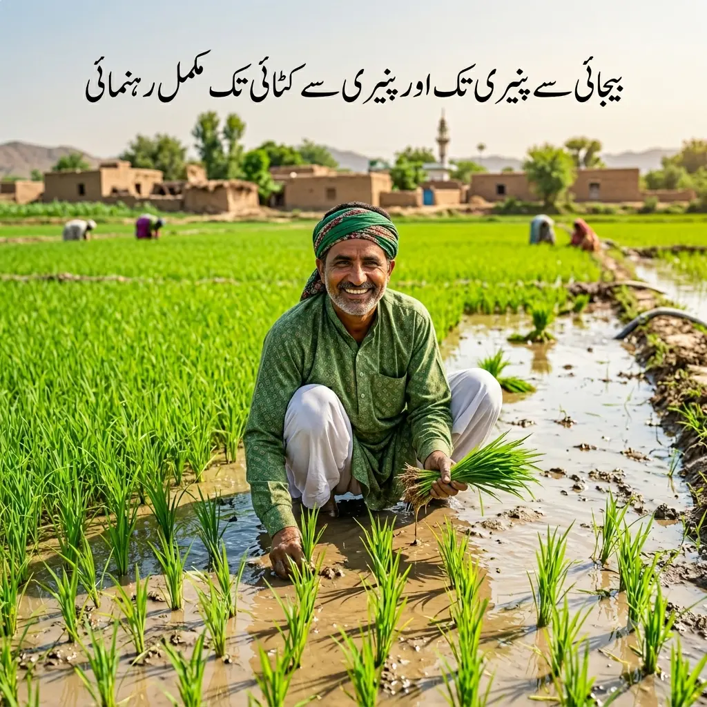 Rice Crop Cultivation / چاول کی فصل کی کاشت