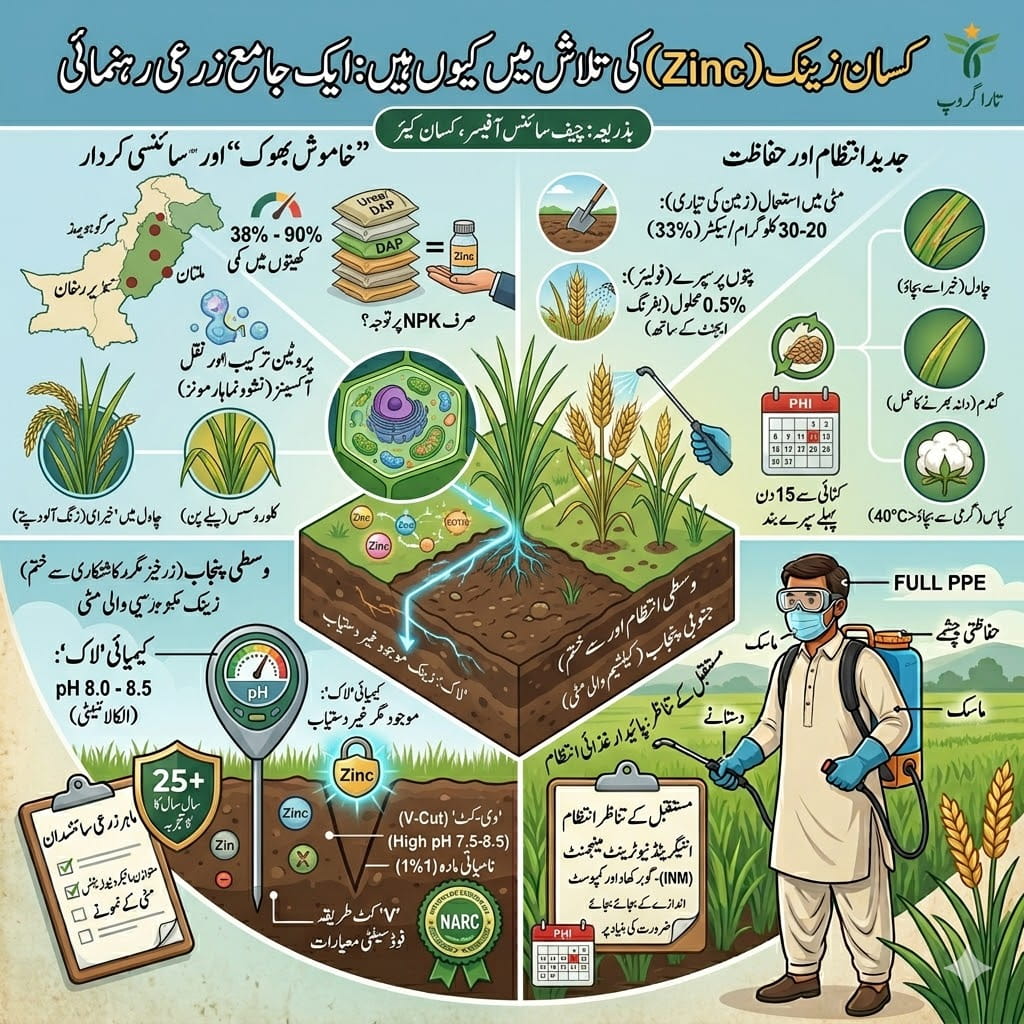 Why Farmers Are Searching For Zinc / کسان زینک کی تلاش میں کیوں؟