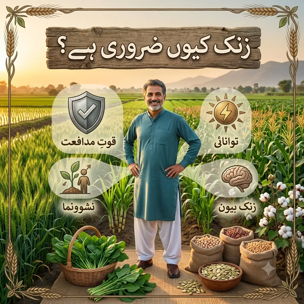 Why Farmers Are Searching For Zinc / کسان زینک کی تلاش میں کیوں؟