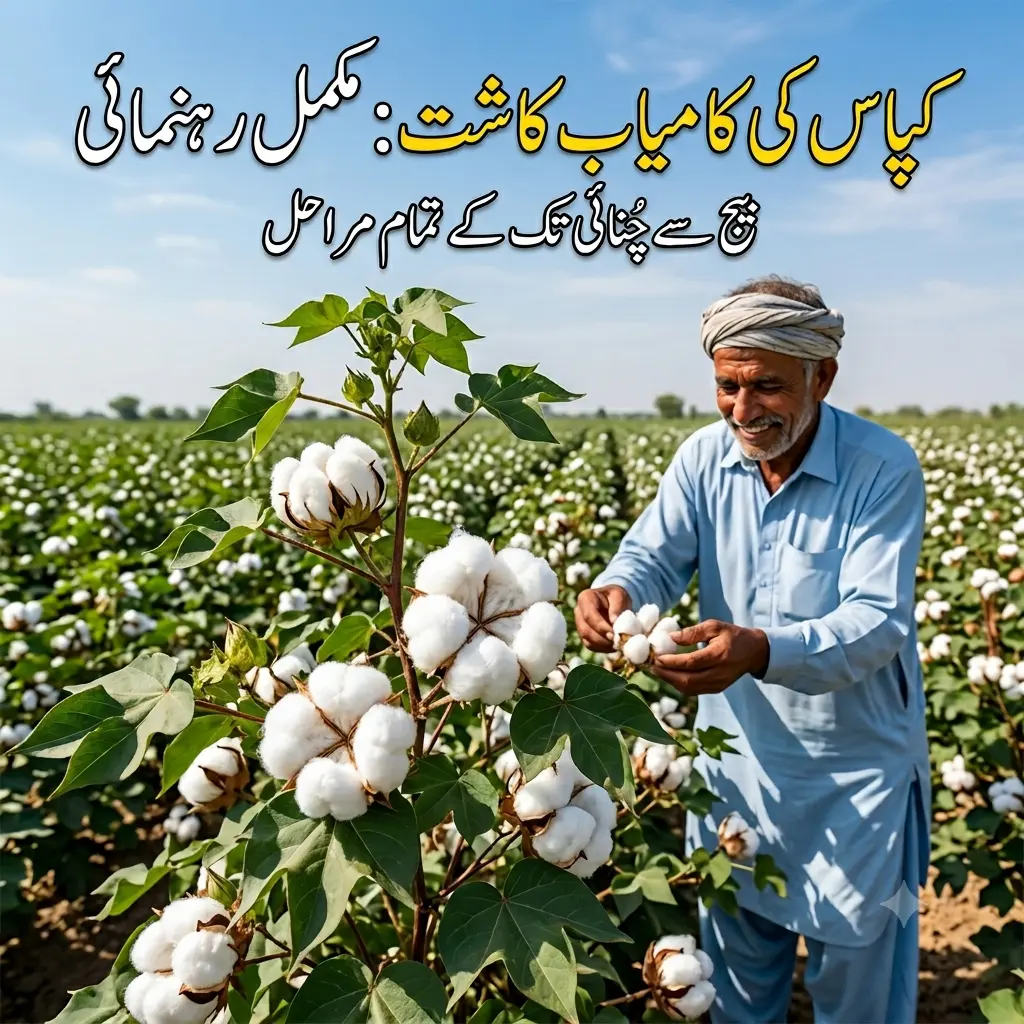 Cotton Crop / کپاس کی فصل کی کاشت: سفید سونا