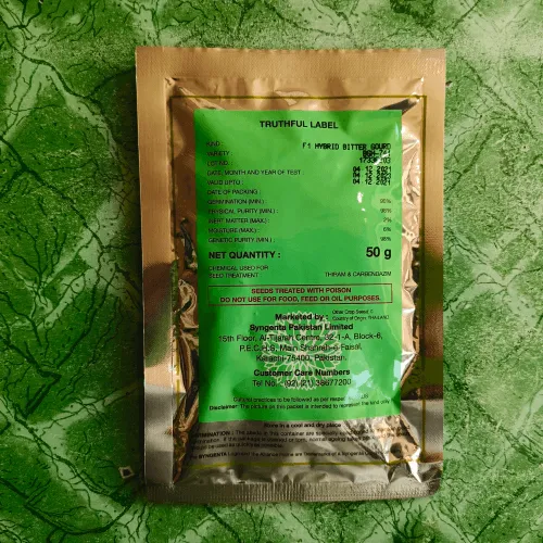 2nd Bgh-741 Bitter Gourd Hybrid 50g Seeds Karela Syngenta Seeds