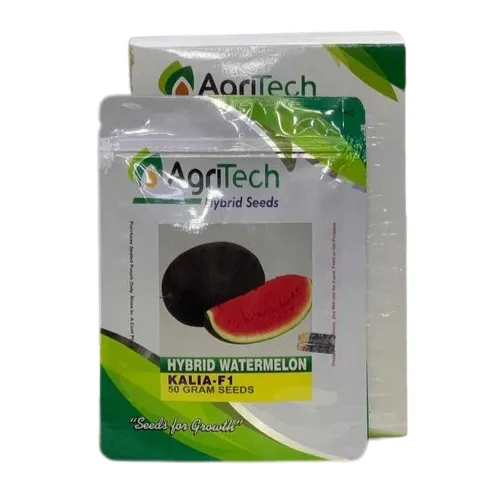Hybrid Watermelon Kalia 50g Seeds F1 Oblong Agritech Green Gold Pvt Ltd