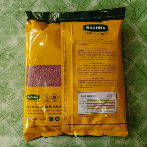 2nd Hybrid Coriander Seed 500g Pack Hybrid Seeds Rachna Agri Seeds(dhaniya)