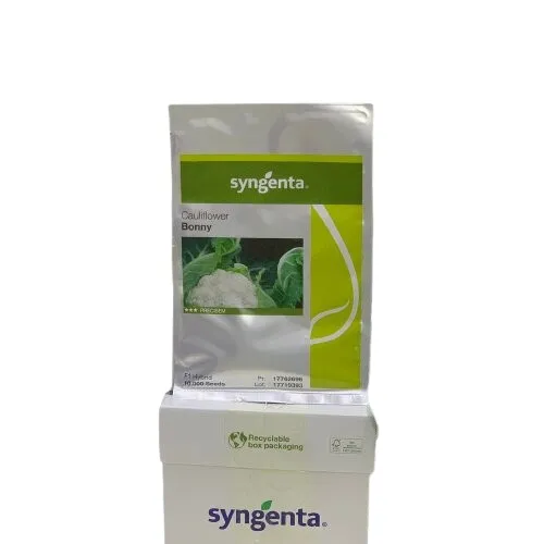 Bonny F1 Hybrid Cauliflower 10000 Seeds Syngenta Seeds Treated With Fludioxonil Phool Gobi Ghobi Bony Precisem