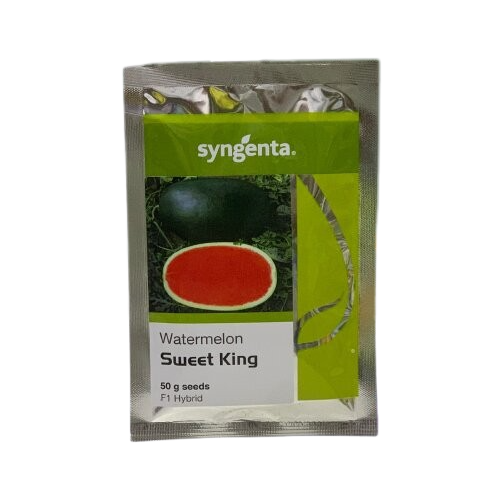 Sweet King 50gm Seeds F1 Hybrid Watermelon Syngenta Seeds Tarbooz Beej Origin Thailand تربوز کے بیج