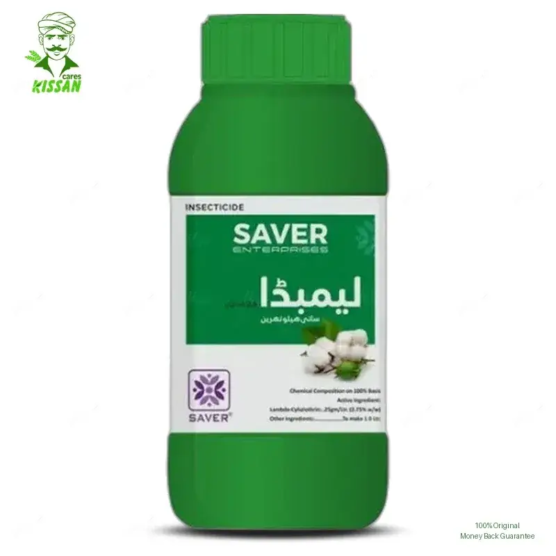 Lambda Cyhalothrin 2.5 Ec Insecticide 1ltr - Saver Enterprise - Price In Pakistan Today (کیڑے مار دوا) - Pesticides (Lambda Cyhalothrin 2.5 EC price Pakistan) Price in Pakistan Online | Kissan Cares - Application View Thumbnail