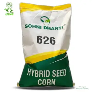 (ہائبرڈ مکئی بیج) 626 Hybrid Corn Seed Best For Silage And Grain Corn Single Cross 10kg - Sohni Dharti by Sohni Dharti Seeds - Hybrid Seeds (Sohni Dharti 626 Hybrid Corn Seed price) Price in Pakistan Online | Kissan Cares