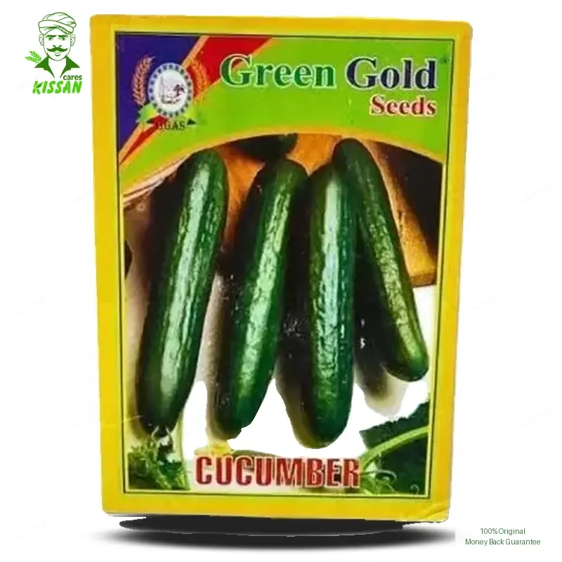 Cucumber Kheera Desi Seed 100g - Greengold Agri Seeds - Price In Pakistan Today (کھیرا) - Seeds (<p>Cucumber Kheera Desi Seed 100g price) Price in Pakistan Online | Kissan Cares