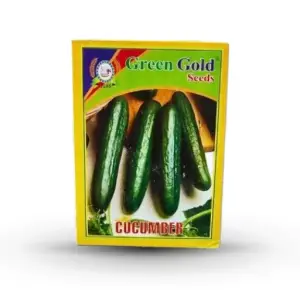 Cucumber Kheera Desi Seed 100g - Greengold Agri Seeds - Price In Pakistan Today (کھیرا) - Seeds (<p>Cucumber Kheera Desi Seed 100g price) Price in Pakistan Online | Kissan Cares - Back View