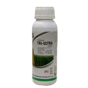 Triultra Mesosulfuron Methyl 0.9% + Florasulum 0.6% + Mcpa 23.5 Zhengbeng Pesticide /herbicide For Broad Leafs And Narrow Leafs 25% OD Weedicide 400ml - Zengbeng - Price in Pakistan Today (جڑی بوٹی مار دوا) - Pesticides (Pesticides in Pakistan) Price in Pakistan Online | Kissan Cares