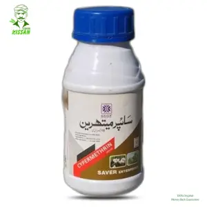 Cypermethrin 100g/litr 10EC Insecticide 250ml - Saver Enterprise - Price in Pakistan Today (کیڑے مار دوا) - Pesticides (Kissan Cares) Price in Pakistan Online | Kissan Cares - Back View