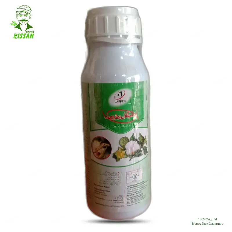 (کیڑے مار دوا) Emamectin Benzoate 1.9ec Insecticide 2EC 400 Ml - JAFFER group - Pesticides (Kissan Cares) Price in Pakistan Online | Kissan Cares - Application View Thumbnail