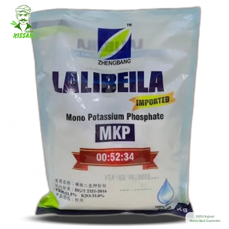 Lalibeila Mkp Mono Potassium Phosphate Water Soluble Pesticide 1kg - KISSAN Cares - Price in Pakistan Today - Pesticides (Pesticides in Pakistan) Price in Pakistan Online | Kissan Cares - Back View Thumbnail