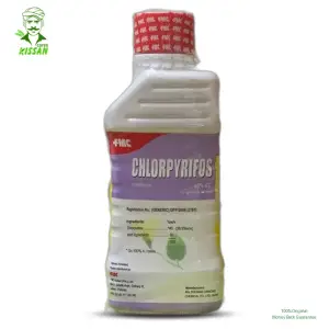 Chloropyrifos Fmc Termite Control Chlorpyrifos 40EC Insecticide 1ltr - FMC Pakistan - Price in Pakistan Today (کیڑے مار دوا) - Insecticides (Kissan Cares) Price in Pakistan Online | Kissan Cares - Back View