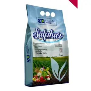 Sulphur 80% 80WG Fungicide 1kg - Excellent Agro - Price in Pakistan Today (اللی مار دوا) - Pesticides (Kissan Cares) Price in Pakistan Online | Kissan Cares