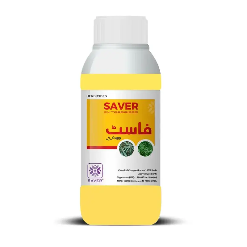 Glyphosate 480g/ltr 41%w/w (glyphosate) Herbicide 1000ml - Saver Enterprises- Price In Pakistan Today (جڑی بوٹی مار دوا) by Patron Chemicals - Pesticides (Kissan Cares) Price in Pakistan Online | Kissan Cares