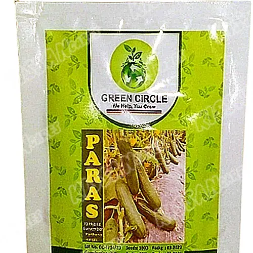 Green Circle Paras Cucumber 1000 Seeds In Packet Hybrid Seed - Price In Pakistan Today (کھیرا) - Hybrid Seeds (Green Circle Paras Cucumber seeds price Pakistan) Price in Pakistan Online | Kissan Cares - Back View Thumbnail