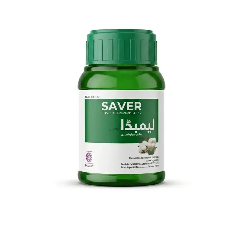 Lambda Cyhalothrin 2.5ec 250ml Insecticide - Saver Enterprise - Price In Pakistan Today (کیڑے مار دوا) - Pesticides (Lambda Cyhalothrin 2.5EC price Pakistan) Price in Pakistan Online | Kissan Cares - Label Detail Thumbnail
