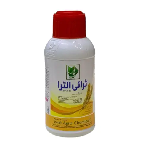 Triultra Mesosulfuron Methyl 0.9 + Florasulum 0.6 + Mcpa 23.5 /herbicide For Broad Leafs And Narrow Leafs 25 OD Weedicide 450ml - Swat Agro Chemicals - Price in Pakistan Today (جڑی بوٹی مار دوا) - Pesticides (Kissan Cares) Price in Pakistan Online | Kissan Cares