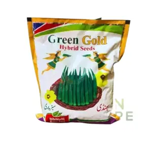 Sabz Pari Bhindi Seeds Okra Seeds For Farming | Lady Finger Hybrid Seed 1kg - GreenGold Agri Seeds - Price in Pakistan Today (بھنڈی) - Seeds (Hybrid seeds Pakistan) Price in Pakistan Online | Kissan Cares