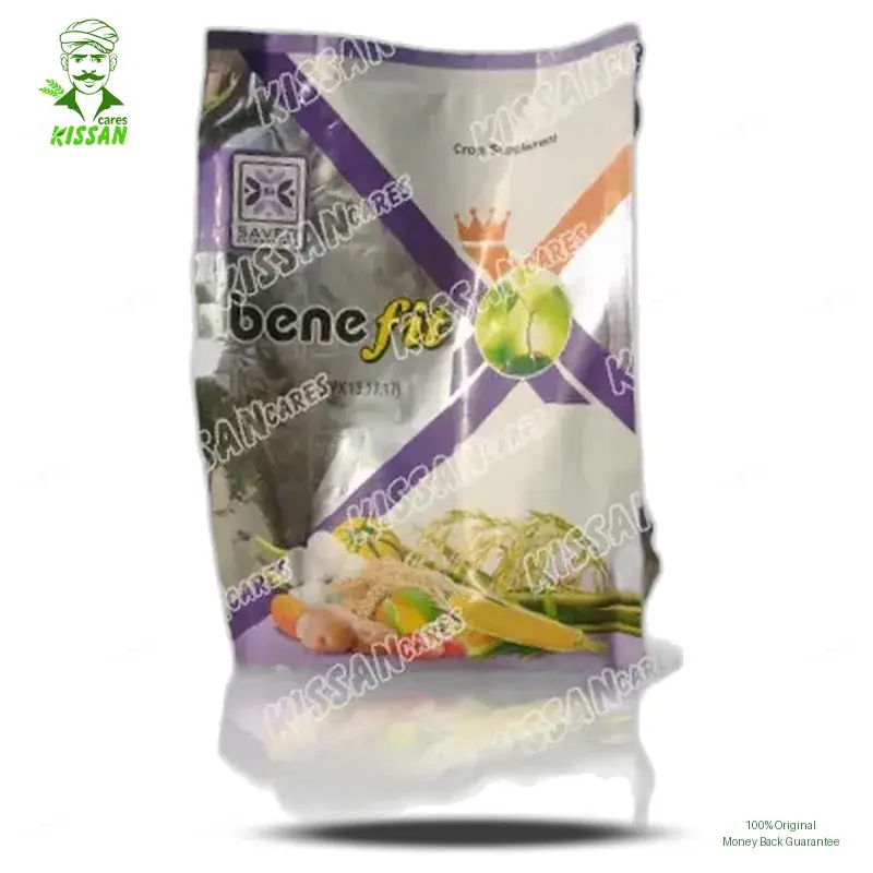 (طاقت اور بہترین نشوونما کے لیے) Benefit Npk 15 19 19 Micronutrient 1 Kg - Saver Enterprise - Pesticides (Benefit NPK 15 19 19 price Pakistan) Price in Pakistan Online | Kissan Cares - Application View Thumbnail