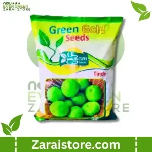 White Tinda Green Safaid Tinda Gold Seed 1kg - Greengold Agri Seeds - Price In Pakistan Today (ٹنڈا) - Seeds (Kissan Cares) Price in Pakistan Online | Kissan Cares - Back View