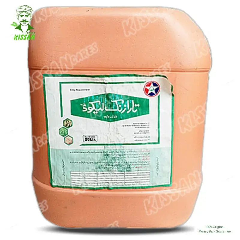 (تل) Zinc 10%w/v Fertilizer 20 L - Tara group of Pakistan - Pesticides (Fertilizer prices Pakistan) Price in Pakistan Online | Kissan Cares - Application View Thumbnail