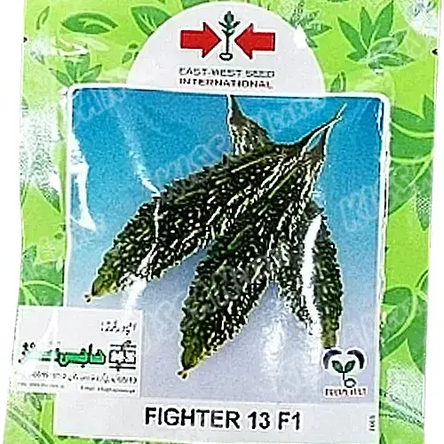 Fighter 13 Karela Vegetable Haji And Sons F1 Hybrid Seed - Haji Sons - Price in Pakistan Today (کریلا) - Seeds (Hybrid seeds Pakistan) Price in Pakistan Online | Kissan Cares - Back View Thumbnail