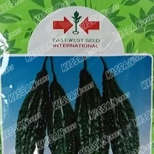 Bitter Gourd Pasha 15 Vegetable Seeds Kerela F1 Hybrid Seed 50gm - Haji Sons - Price in Pakistan Today (کریلا) - Seeds (Hybrid seeds Pakistan) Price in Pakistan Online | Kissan Cares - Back View