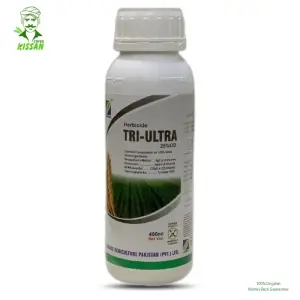 Triultra Mesosulfuron Methyl 0.9% + Florasulum 0.6% + Mcpa 23.5 Zhengbeng Pesticide /herbicide For Broad Leafs And Narrow Leafs 25% OD Weedicide 400ml - Zengbeng - Price in Pakistan Today (جڑی بوٹی مار دوا) - Pesticides (Pesticides in Pakistan) Price in Pakistan Online | Kissan Cares