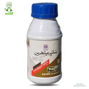 Cypermethrin 100g/litr 10EC Insecticide 250ml - Saver Enterprise - Price in Pakistan Today (کیڑے مار دوا) - Pesticides (Kissan Cares) Price in Pakistan Online | Kissan Cares