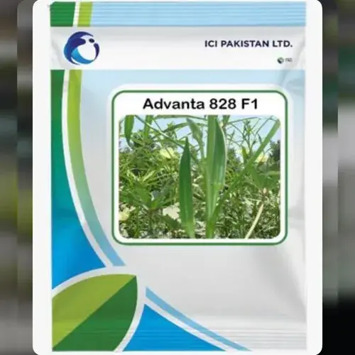 Advanta 828 Okra Vegetable Ici Pakistan Bhindi Lady Finger F1 Hybrid Seed 100gm - (lci) Lucky Core - Price In Pakistan Today (بھنڈی) - Hybrid Seeds (Advanta 828 okra seed price Pakistan) Price in Pakistan Online | Kissan Cares - Label Detail Thumbnail