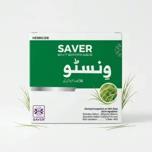 (جڑی بوٹی مار دوا) Winsta 30wdg 100gm Bispyribac Sodium 180 Gm/kg + Bensulfuron Methyl 120 Gm/kg Weedicide 30wdg - Saver Enterprise - Pesticides (Winsta 30wdg 100gm price) Price in Pakistan Online | Kissan Cares