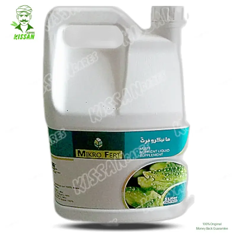 Mikrofert Nitrogen Multi Nutrients Liquid Supplement Pesticide 5 L - Price in Pakistan Today - Pesticides (Kissan Cares) Price in Pakistan Online | Kissan Cares - Application View Thumbnail