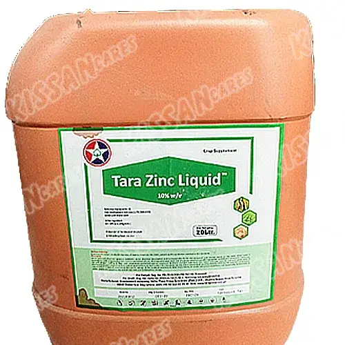 Zinc 10%w/v Fertilizer 20 L - Tara group of Pakistan - Price in Pakistan Today (تل) - Pesticides (Fertilizer prices Pakistan) Price in Pakistan Online | Kissan Cares - Back View Thumbnail