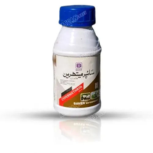 Cypermethrin 100g/litr 10EC Insecticide 250ml - Saver Enterprise - Price in Pakistan Today (کیڑے مار دوا) - Pesticides (Kissan Cares) Price in Pakistan Online | Kissan Cares - Label Detail Thumbnail