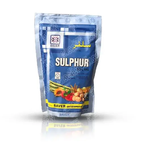 Sulphur 80%WG 800g/kg Fungicide 1kg - Saver Enterprise - Price in Pakistan Today (اللی مار دوا) - Pesticides (Kissan Cares) Price in Pakistan Online | Kissan Cares - Back View Thumbnail