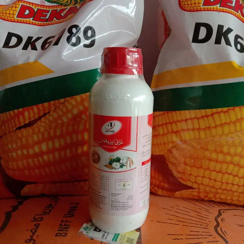 Triazophos 40 w/v Insecticide 1000ml - JAFFER group - Price in Pakistan Today (کیڑے مار دوا) - Pesticides (Kissan Cares) Price in Pakistan Online | Kissan Cares - Application View Thumbnail