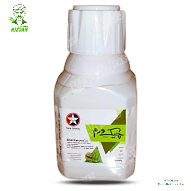 Checkworm Emamectin Benzoate Tara Group Pakistan Insecticide 150ml - Tara group of Pakistan - Price in Pakistan Today (کیڑے مار دوا) - Pesticides (Kissan Cares) Price in Pakistan Online | Kissan Cares