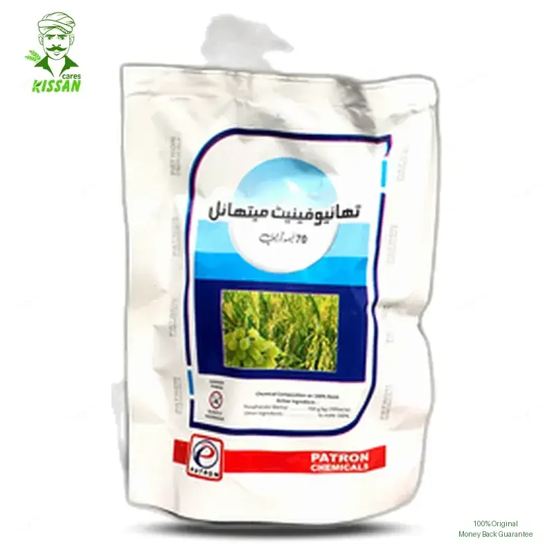 Thiophanate Methyl 70%WP 70WP Fungicide 100gm - Patron Chemicals - Price in Pakistan Today (اللی مار دوا) - Pesticides (Kissan Cares) Price in Pakistan Online | Kissan Cares
