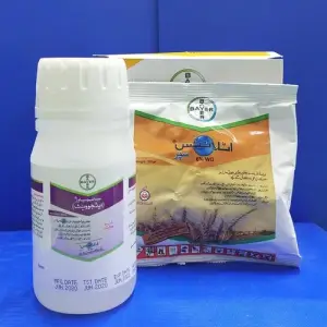 Mesosulfuron-methyl 3% + Iodosulfuron-methyl sodium 0.6% WDG (3.6 WDG) Wheat / Herbicide) Super 6WG Weedicide 100gm - BAYER - Price in Pakistan Today (گندم) - Pesticides (Wheat rate today) Price in Pakistan Online | Kissan Cares - Back View