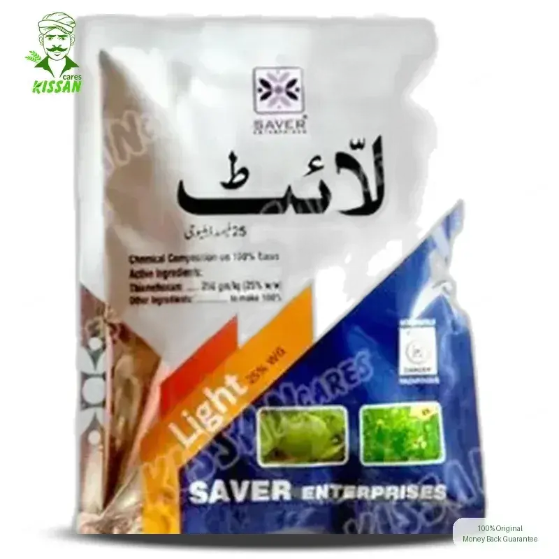 Thiamethoxam 25WG 25WG Insecticide 48 g - Saver Enterprise - Price in Pakistan Today (کیڑے مار دوا) - Pesticides (Kissan Cares) Price in Pakistan Online | Kissan Cares - Label Detail Thumbnail